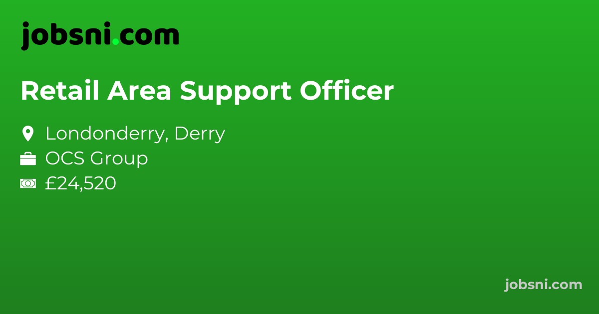 Retail Area Support Officer