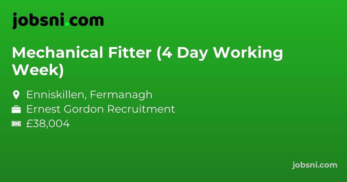 Mechanical Fitter (4 Day Working Week)