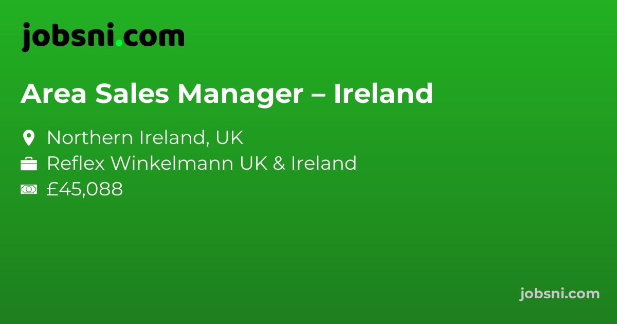 Area Sales Manager – Ireland