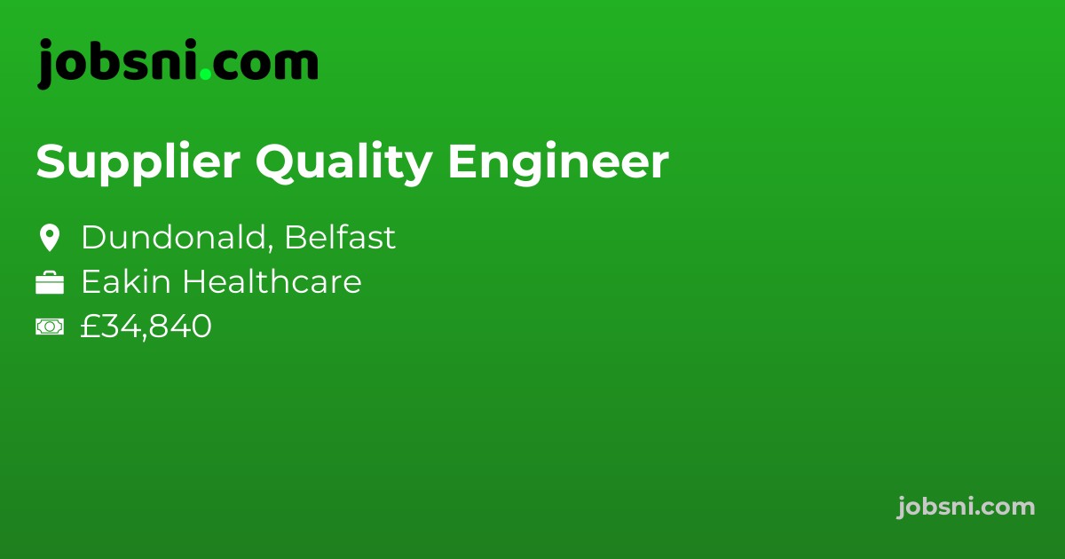 Supplier Quality Engineer