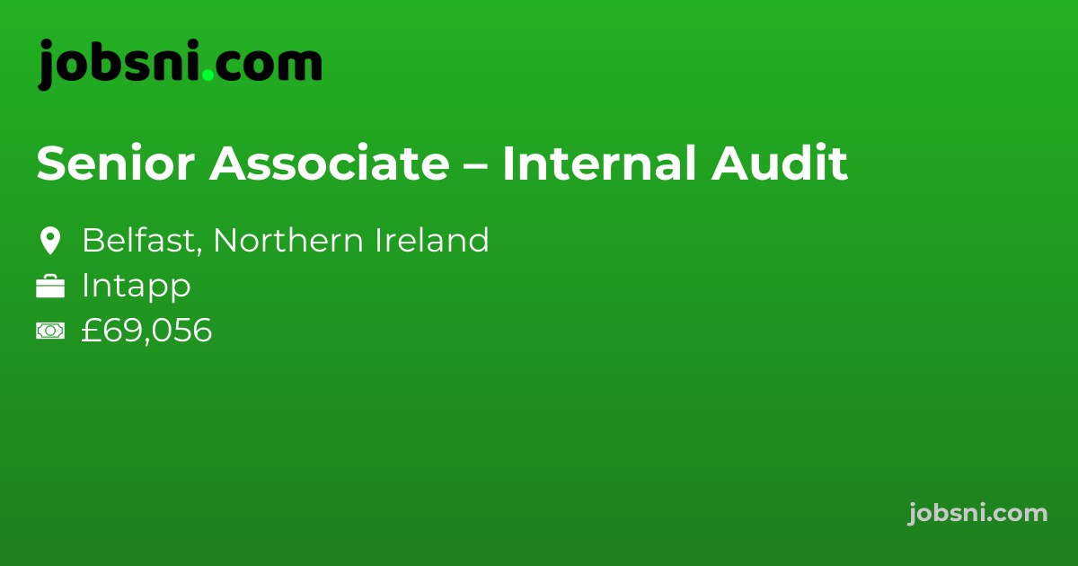 Senior Associate – Internal Audit