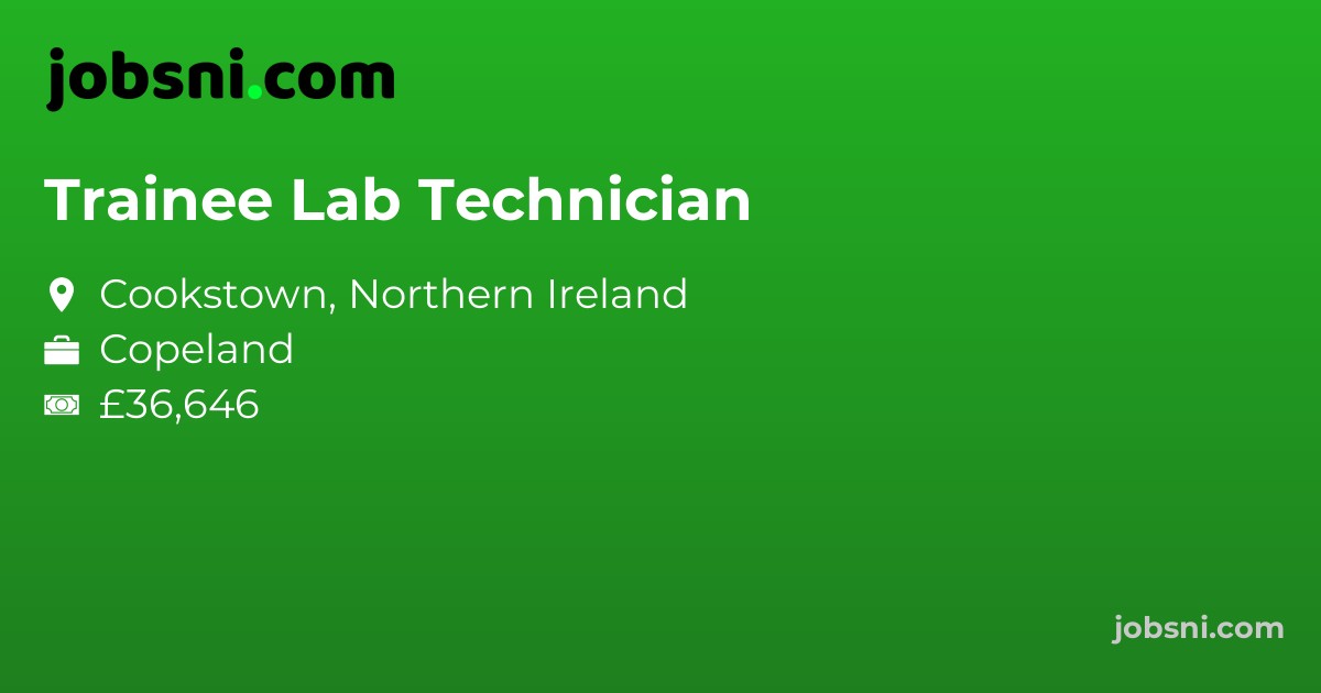 Trainee Lab Technician