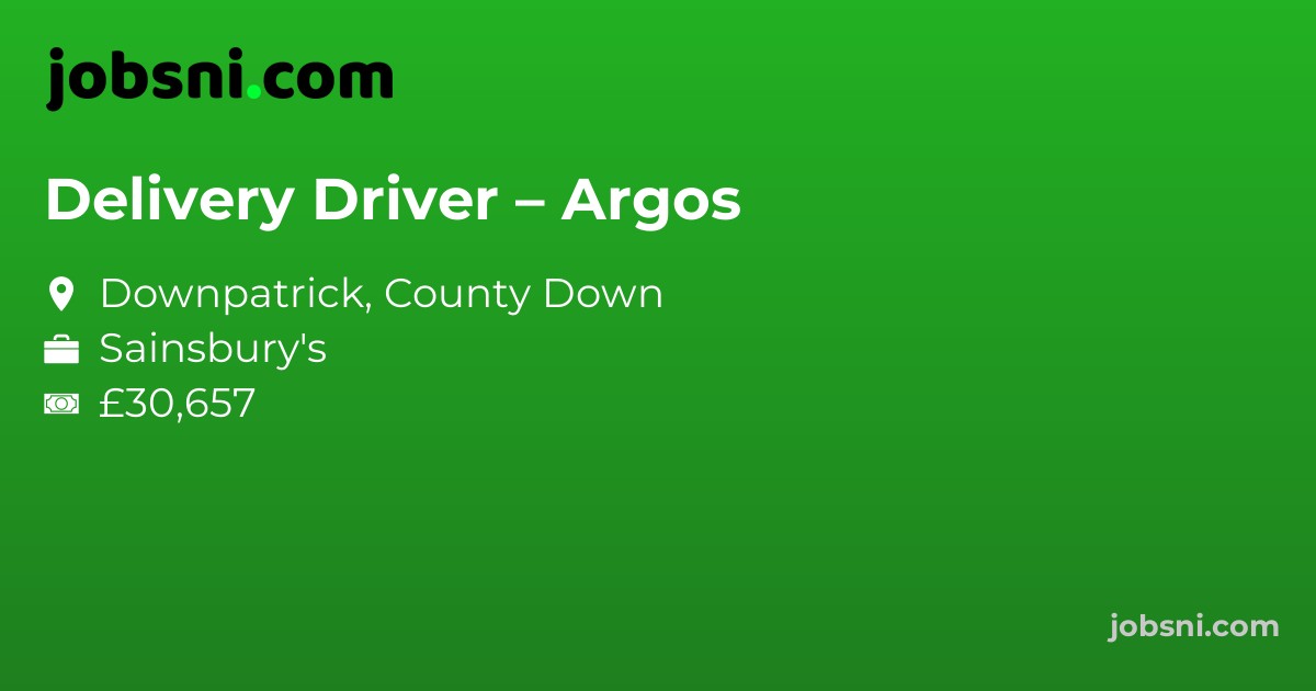Delivery Driver – Argos