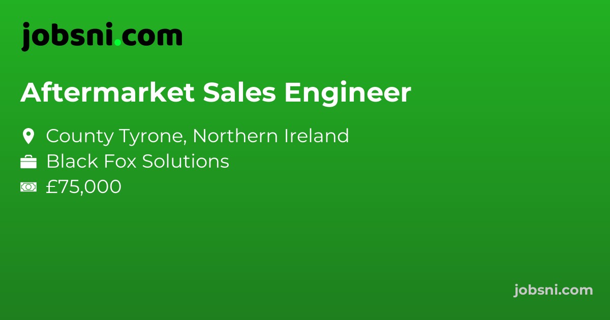 Aftermarket Sales Engineer