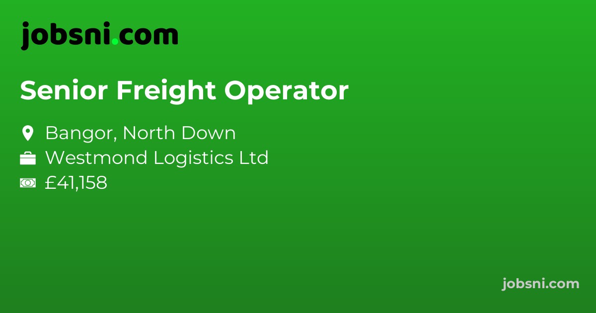Senior Freight Operator