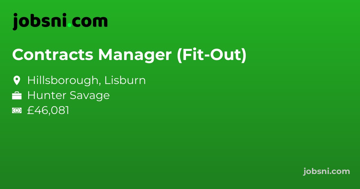 Contracts Manager (Fit-Out)