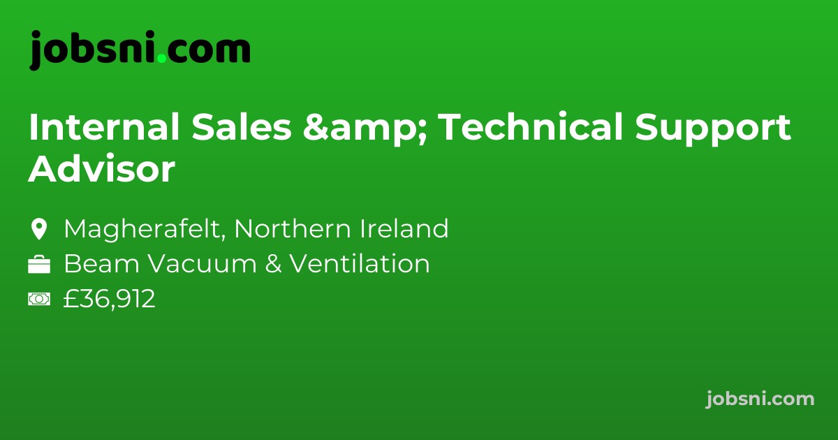 Internal Sales & Technical Support Advisor