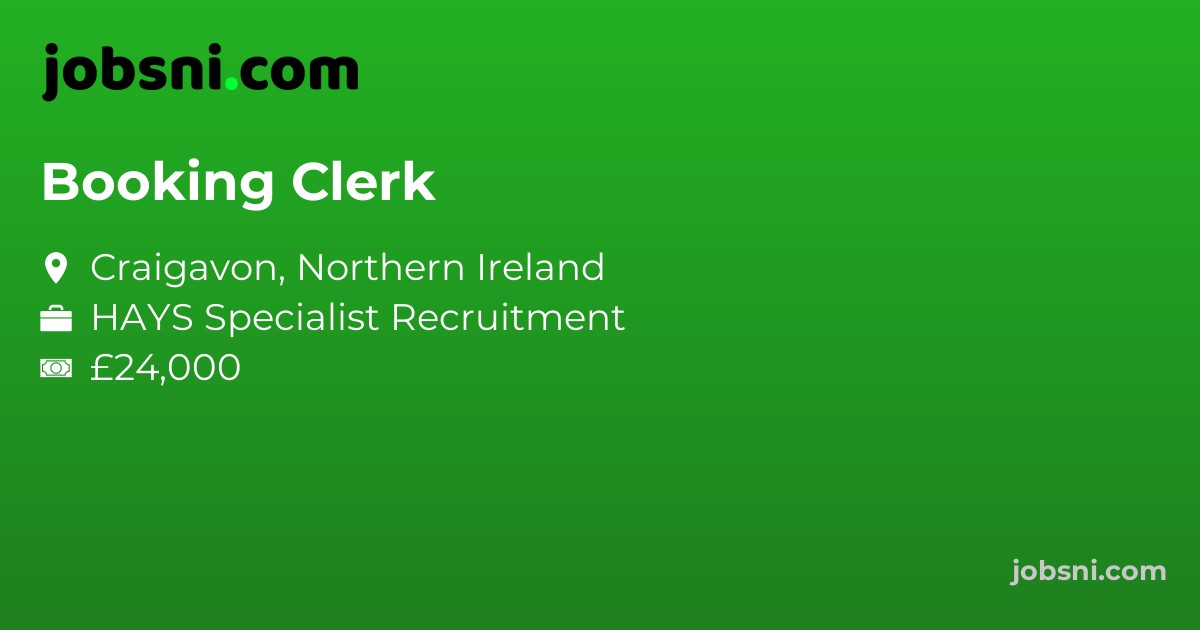Booking Clerk
