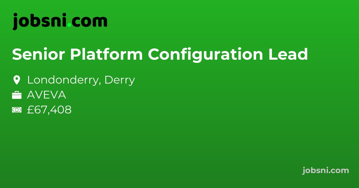 Senior Platform Configuration Lead