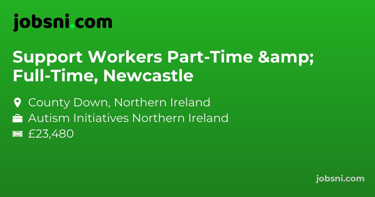 Support Workers Part-Time & Full-Time, Newcastle