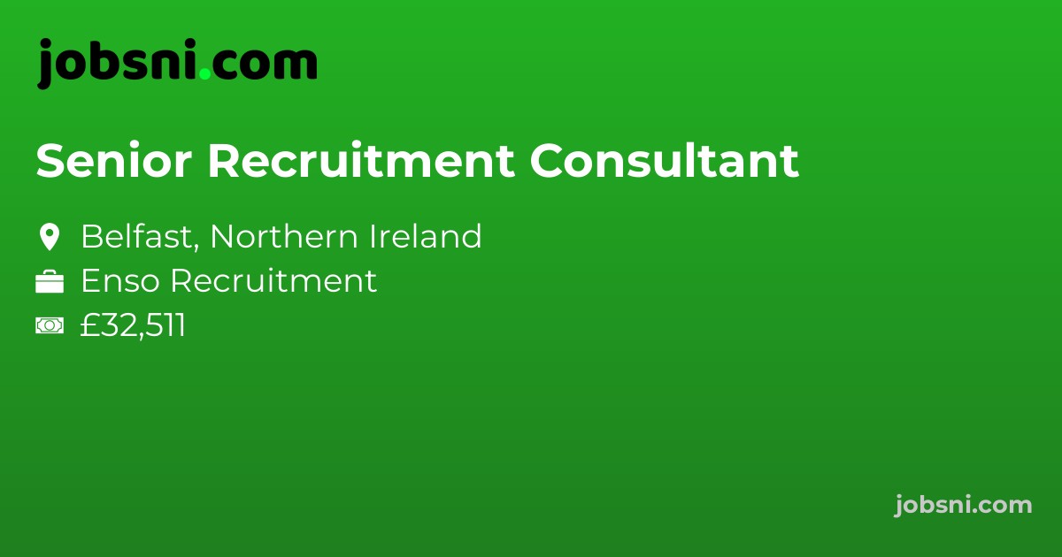 Senior Recruitment Consultant