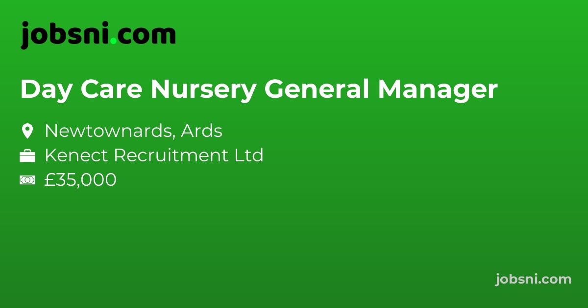 Day Care Nursery General Manager