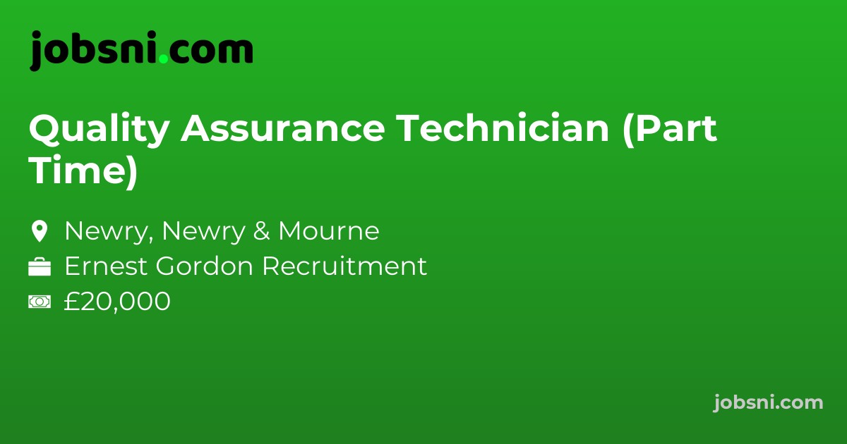 Quality Assurance Technician (Part Time)