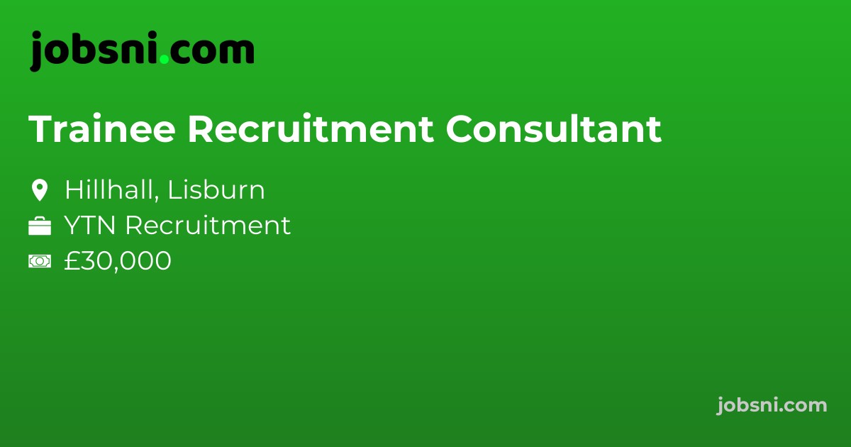 Trainee Recruitment Consultant