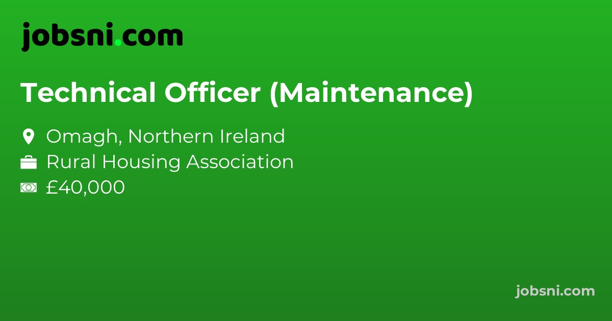 Technical Officer (Maintenance)