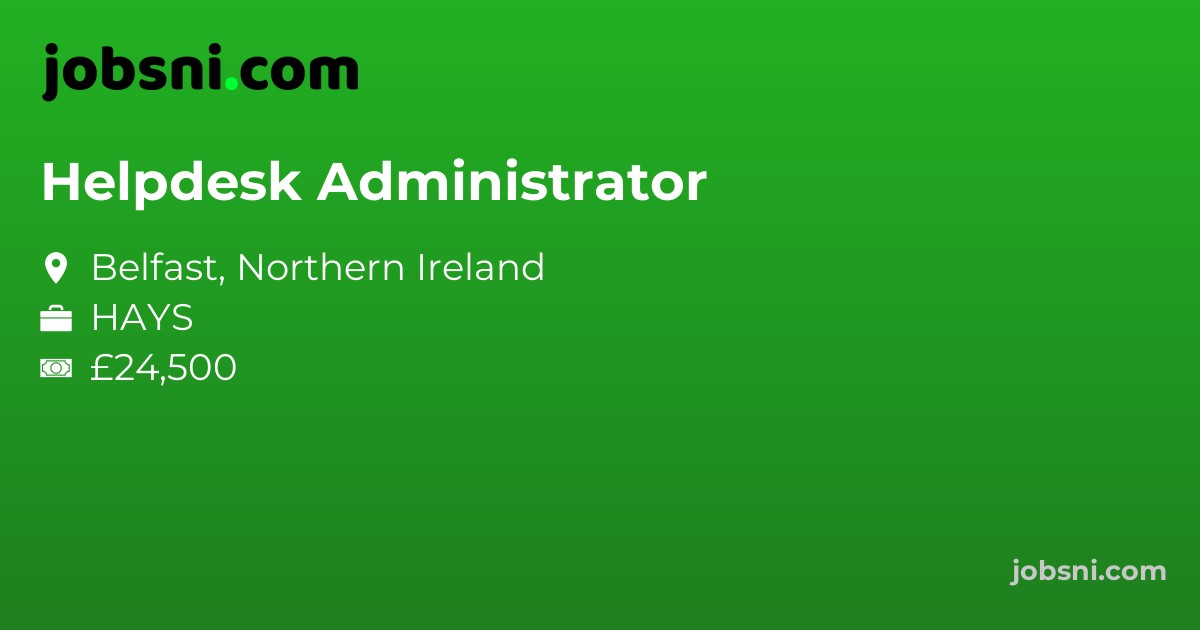 Helpdesk Administrator