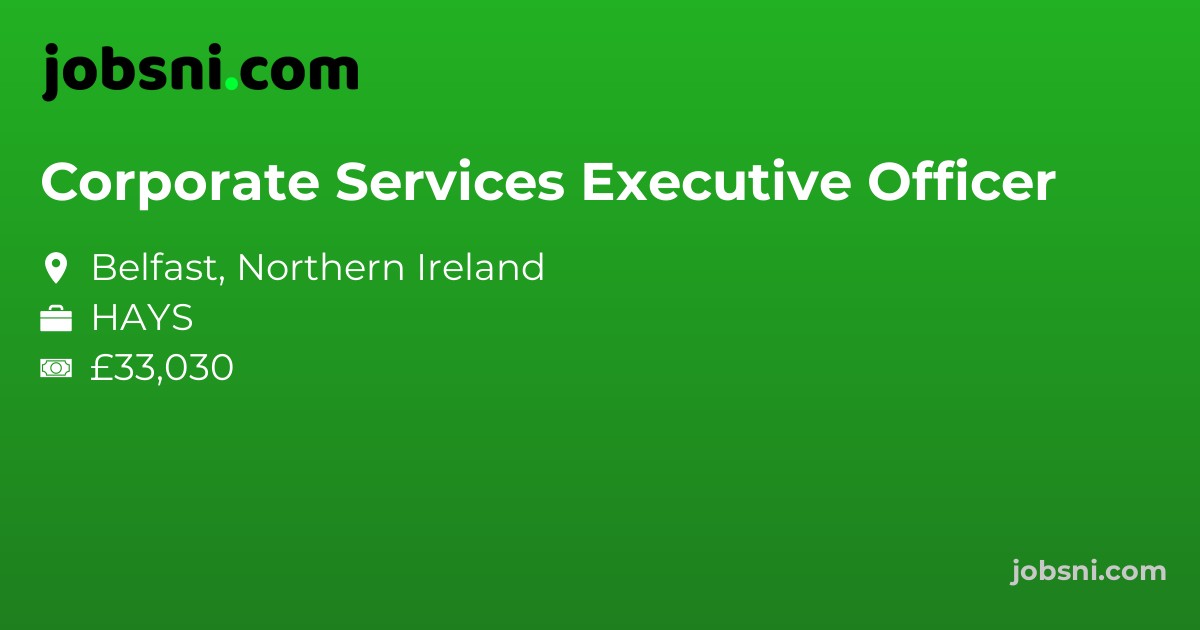Corporate Services Executive Officer