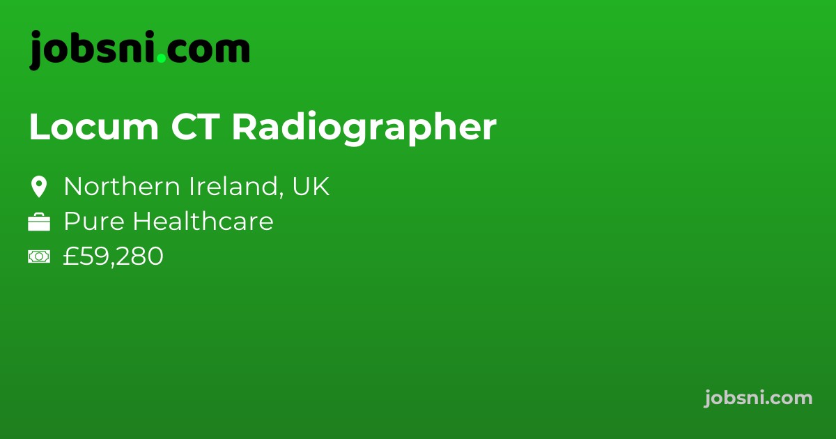 Locum CT Radiographer