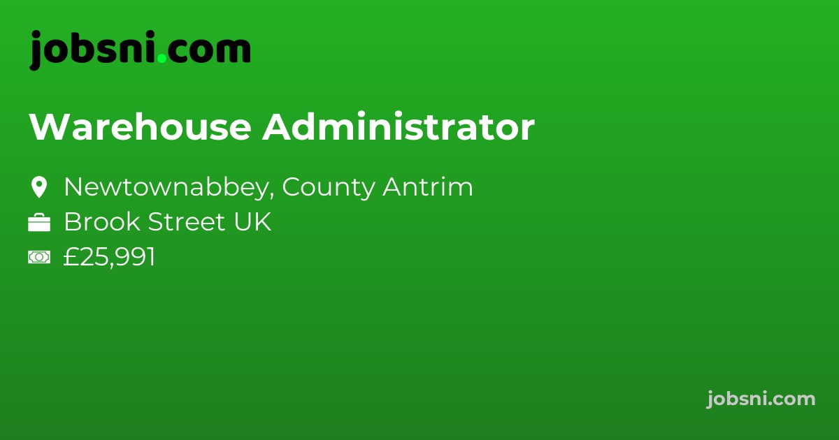 Warehouse Administrator