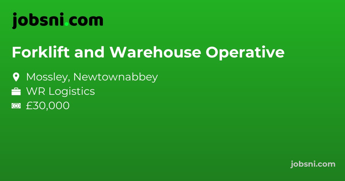 Forklift and Warehouse Operative