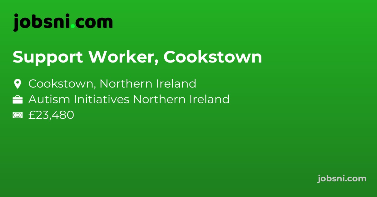 Support Worker, Cookstown