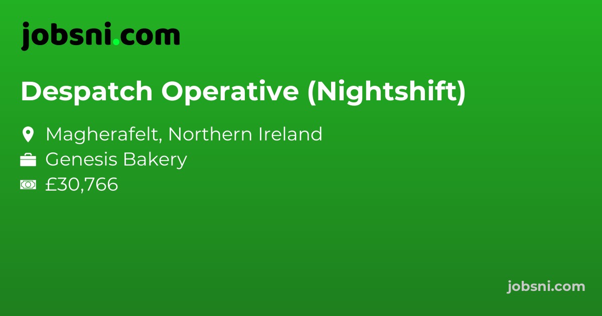 Despatch Operative (Nightshift)