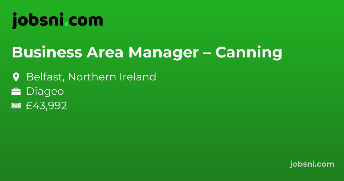 Business Area Manager – Canning