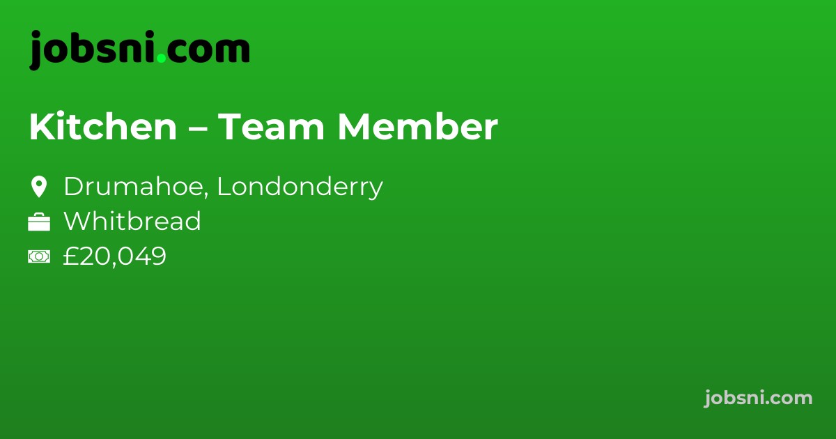 Kitchen – Team Member