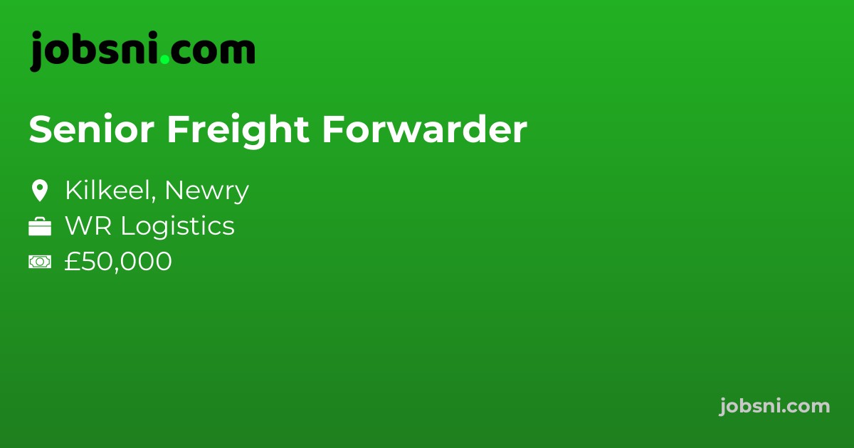 Senior Freight Forwarder