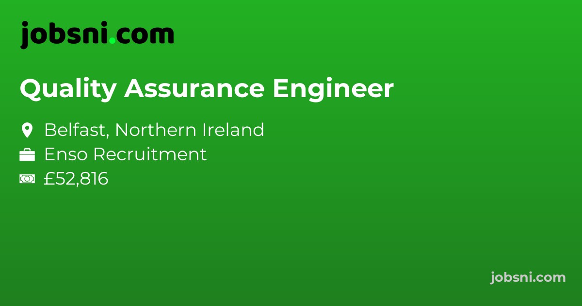 Quality Assurance Engineer