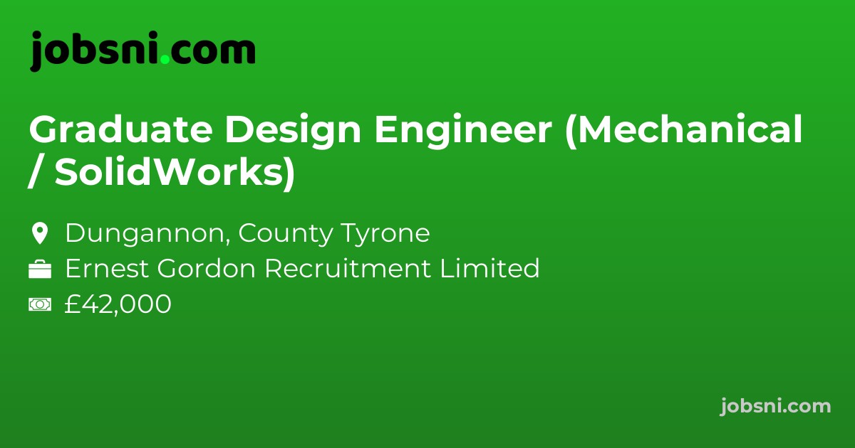 Graduate Design Engineer (Mechanical / SolidWorks)