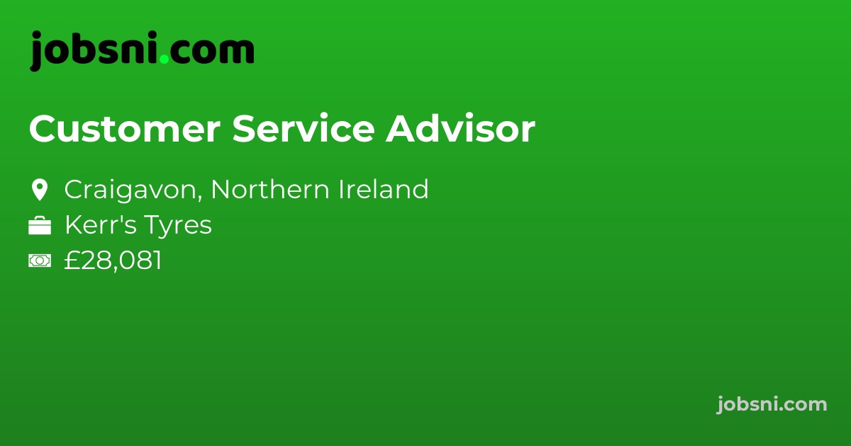 Customer Service Advisor