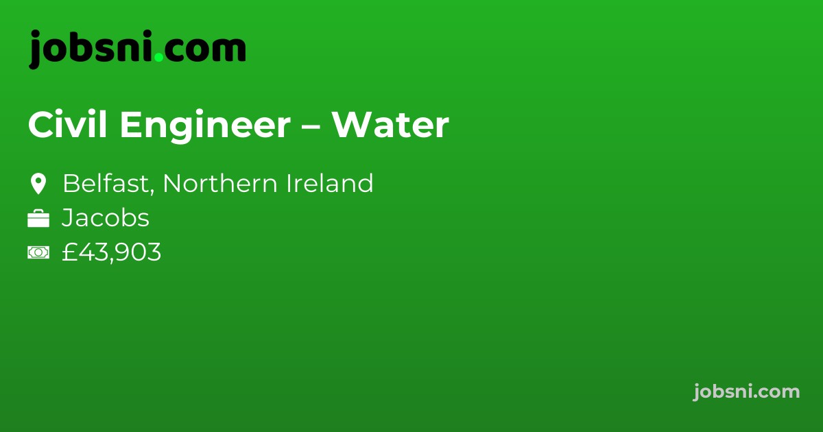 Civil Engineer – Water