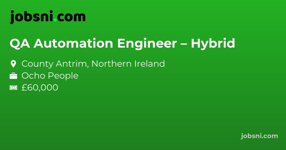 QA Automation Engineer – Hybrid