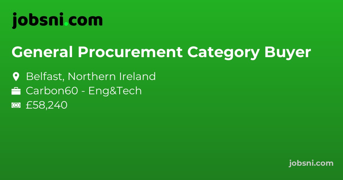 General Procurement Category Buyer