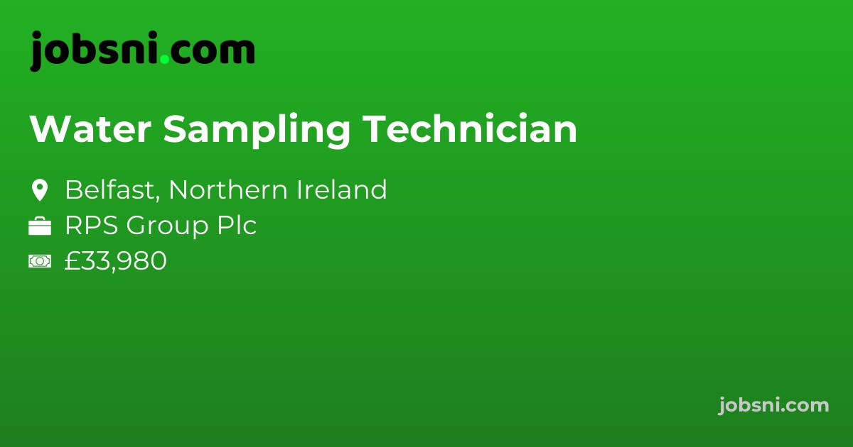 Water Sampling Technician