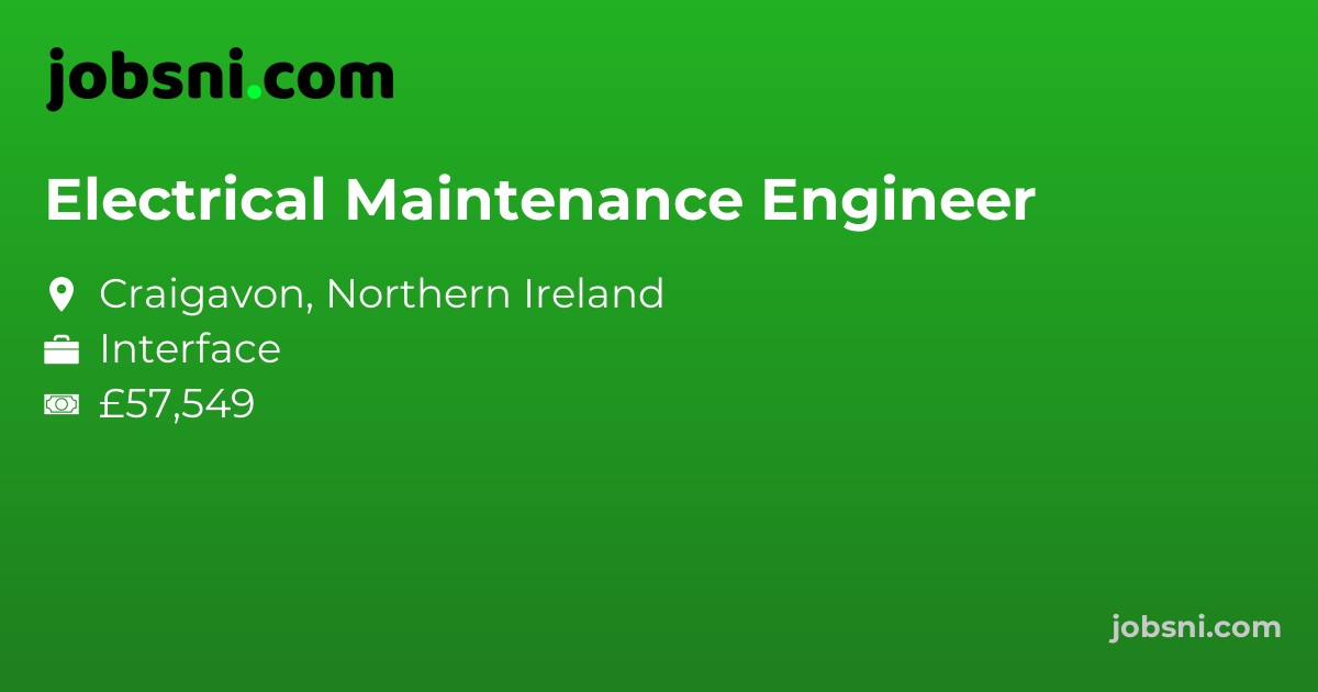 Electrical Maintenance Engineer