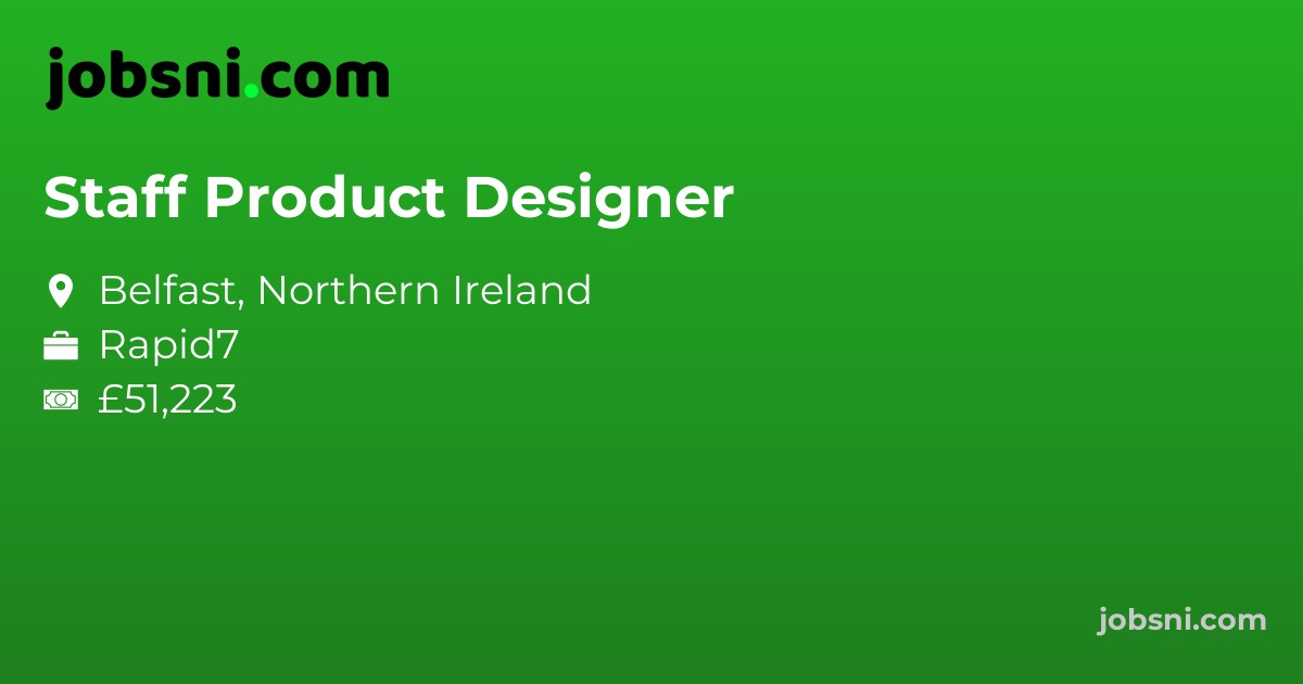 Staff Product Designer