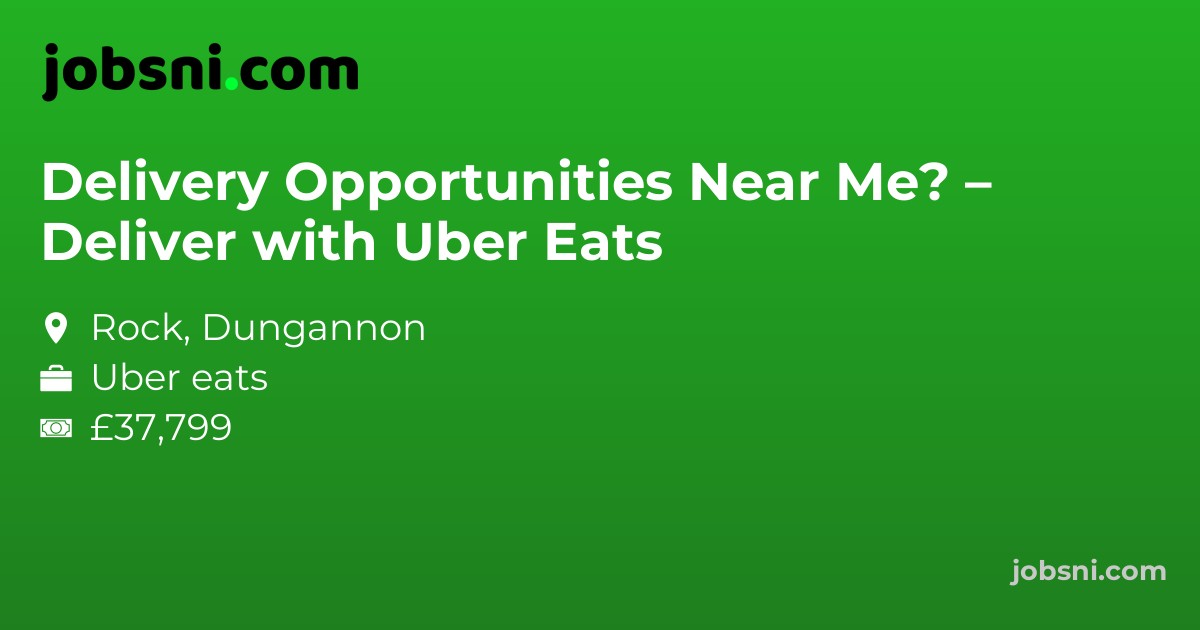 Delivery Opportunities Near Me? – Deliver with Uber Eats