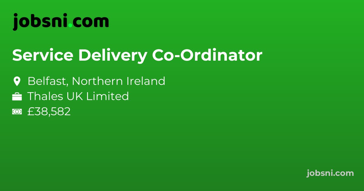 Service Delivery Co-Ordinator