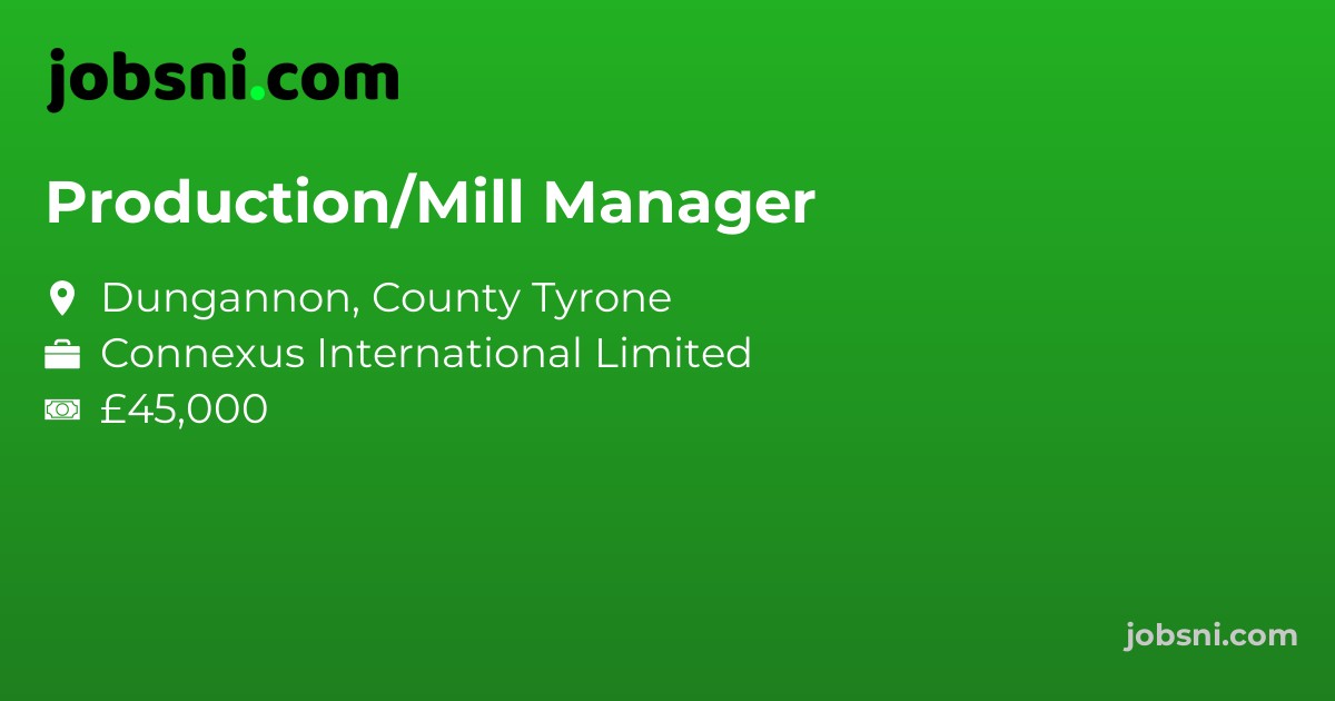 Production/Mill Manager