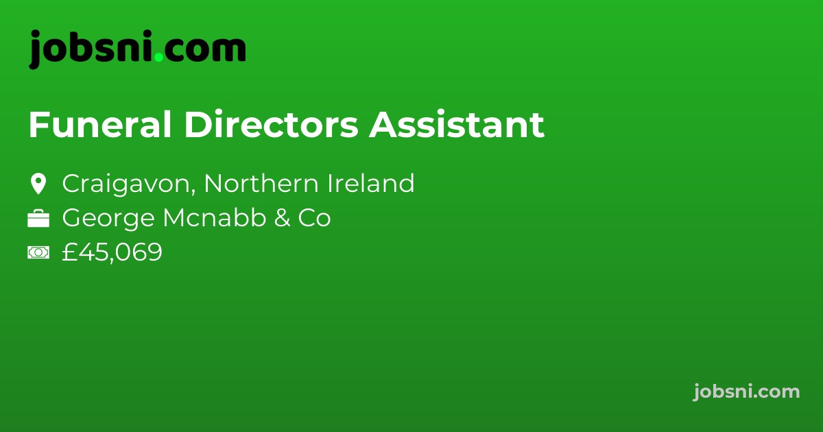 Funeral Directors Assistant