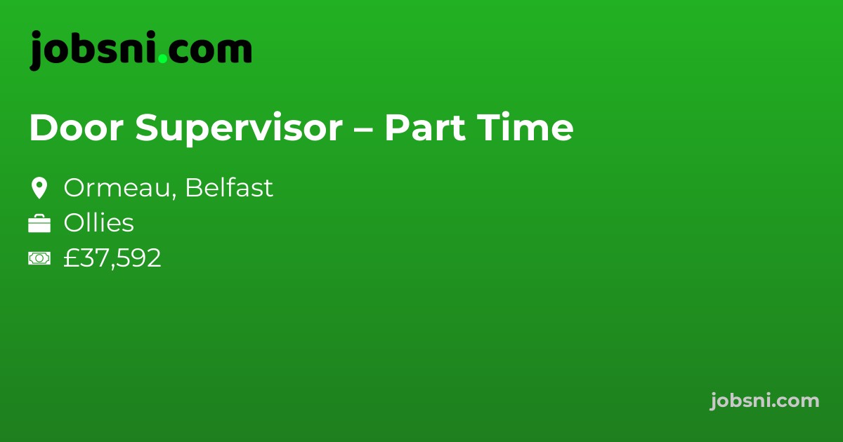 Door Supervisor – Part Time