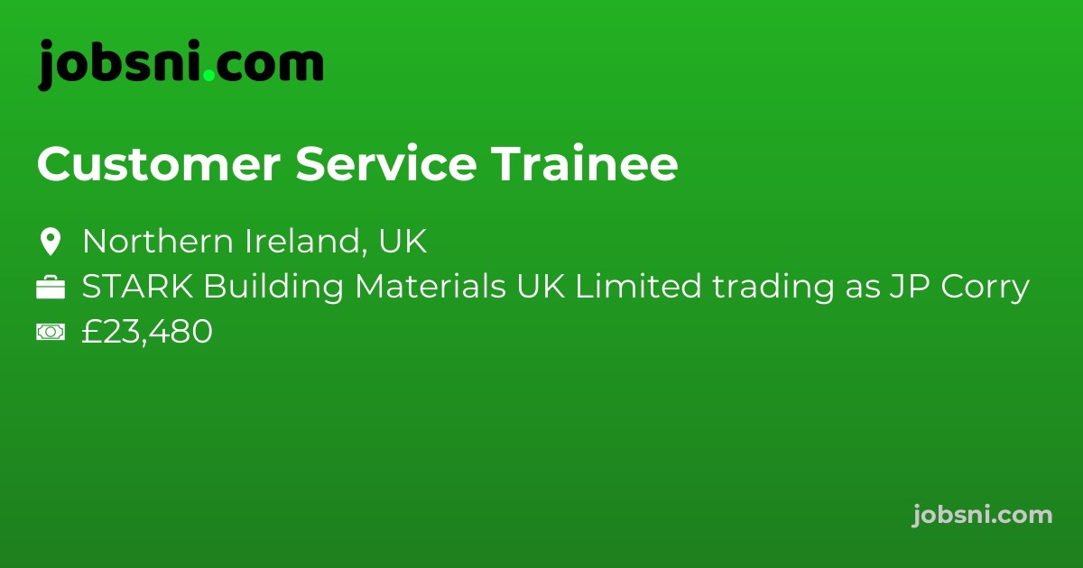 Customer Service Trainee