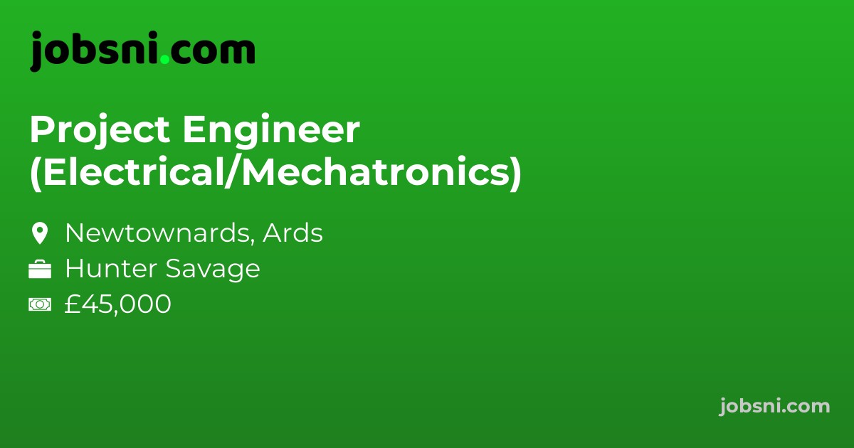 Project Engineer (Electrical/Mechatronics)