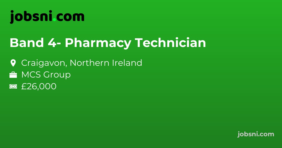 Band 4- Pharmacy Technician