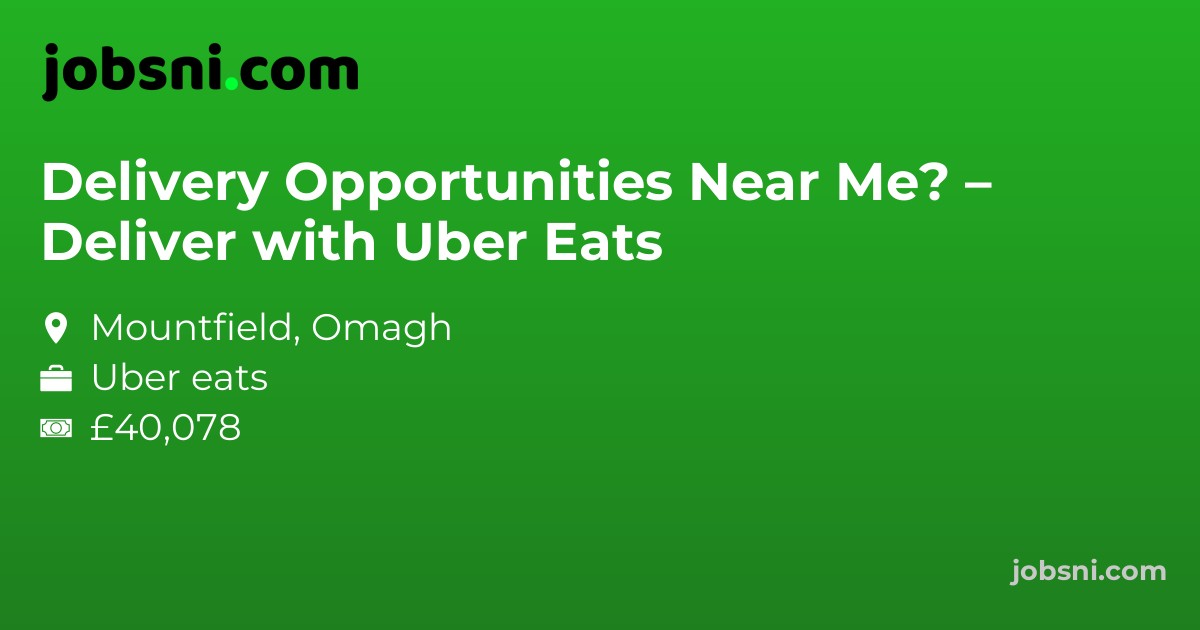Delivery Opportunities Near Me? – Deliver with Uber Eats