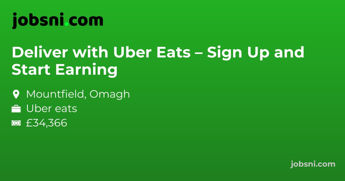 Deliver with Uber Eats – Sign Up and Start Earning