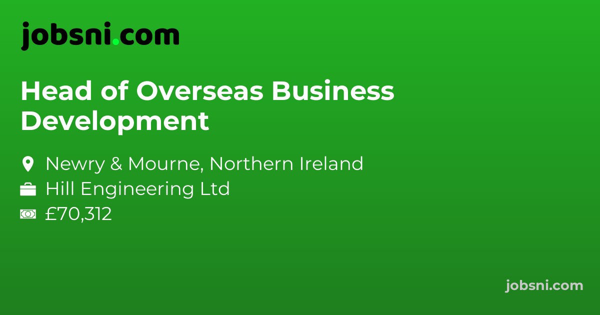 Head of Overseas Business Development