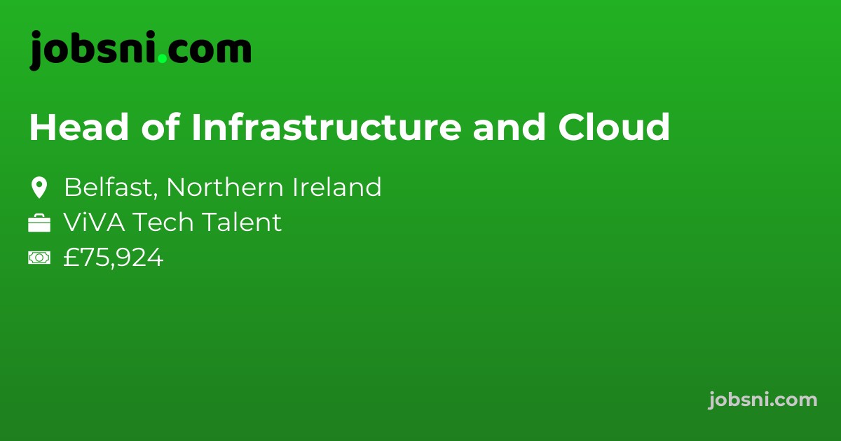 Head of Infrastructure and Cloud